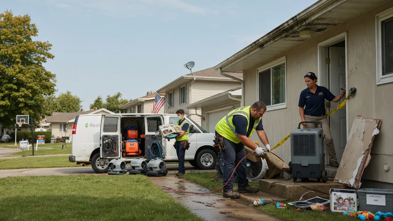 Water Damage Restoration in Grove City, PA near me